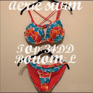 Aerie strappy bikini set
